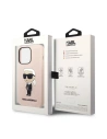 Hurtownia GSM - Etui Karl Lagerfeld KLHMP14XSNIKBCP Apple iPhone 14 Pro Max hardcase růžový/pink Silicone NFT Ikonik Magsafe - KLD1264 - {ean13} - Hurt