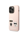 Hurtownia GSM - Case Karl Lagerfeld KLHMP14XSSKCI Apple iPhone 14 Pro Max Hardcase hellrosa/light pink Silikon Karl & Choupette Magsafe - KLD1265 - {ean13} - Hurt
