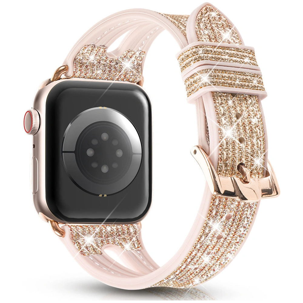 Hurtownia GSM - Pasek Kingxbar New Chameleon Band Apple Watch 4/5/6/7/SE/8/9 44/45mm złoty - KGX487 - {ean13} - Hurt