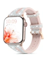 Pasek Kingxbar New Chameleon Band Apple Watch 4/5/6/7/SE/8/9/10 40/41/42mm srebrny