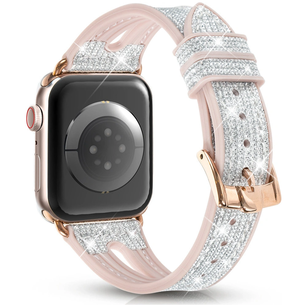 Wholesale Belt Kingxbar New Chameleon Band Apple Watch 4/5/6/7/SE/8/9/10 40/41/42mm silver - KGX488 - {ean13} - Hurt