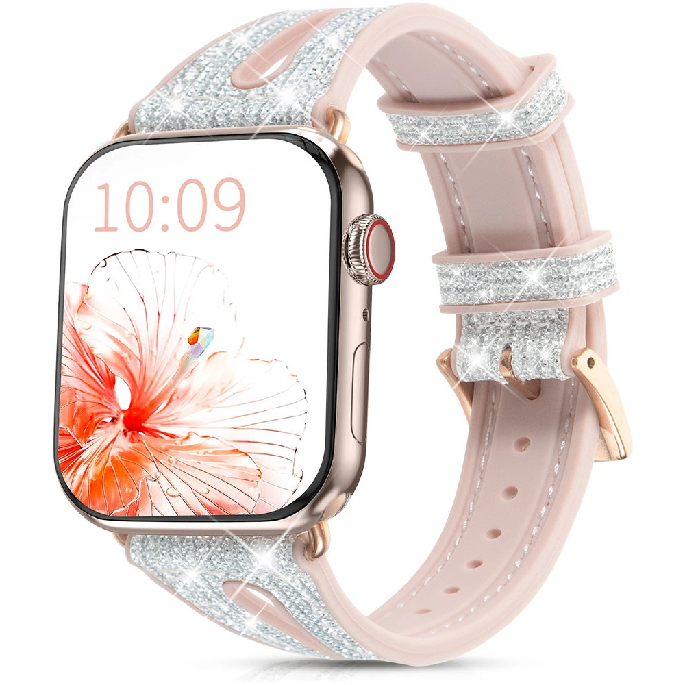 Wholesale Band Kingxbar New Chameleon Band Apple Watch 4/5/6/7/SE/8/9 44/45mm silver - KGX489 - {ean13} - Hurt