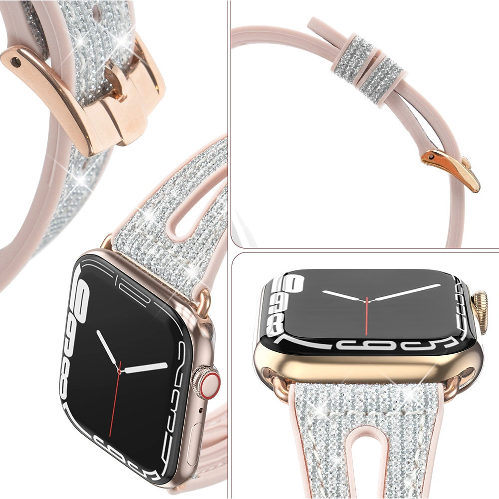 Wholesale Band Kingxbar New Chameleon Band Apple Watch 4/5/6/7/SE/8/9 44/45mm silver - KGX489 - {ean13} - Hurt