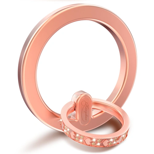 Uchwyt na palec/stojak Kingxbar Katie różowy