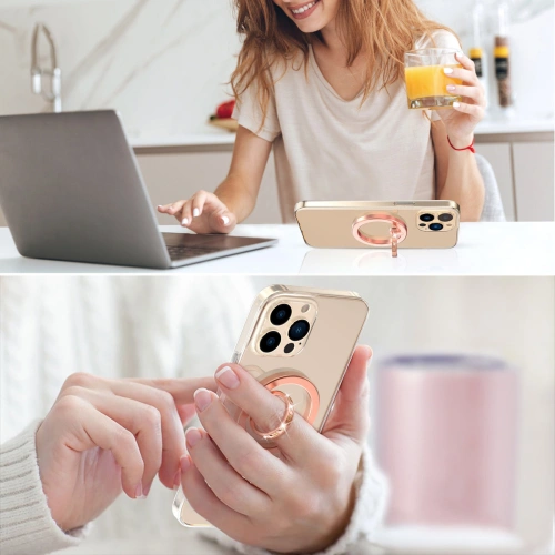 Uchwyt na palec/stojak Kingxbar Katie różowy