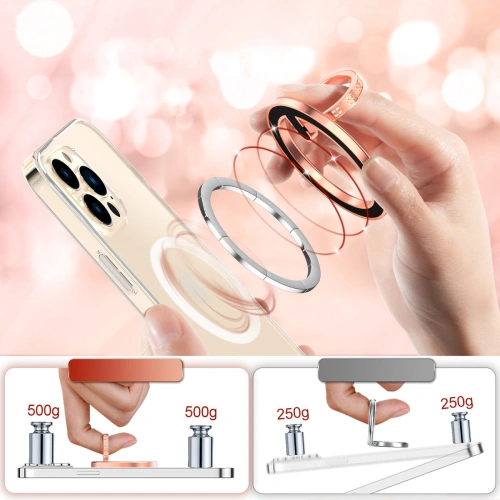 Uchwyt na palec/stojak Kingxbar Katie różowy