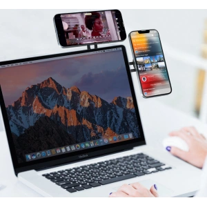 Uchwyt MagSafe Kingxbar PQY czarny (T1)