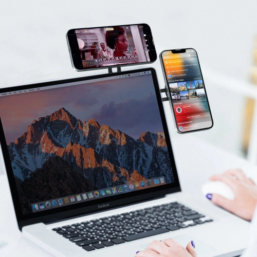 Uchwyt MagSafe Kingxbar PQY czarny (T1)