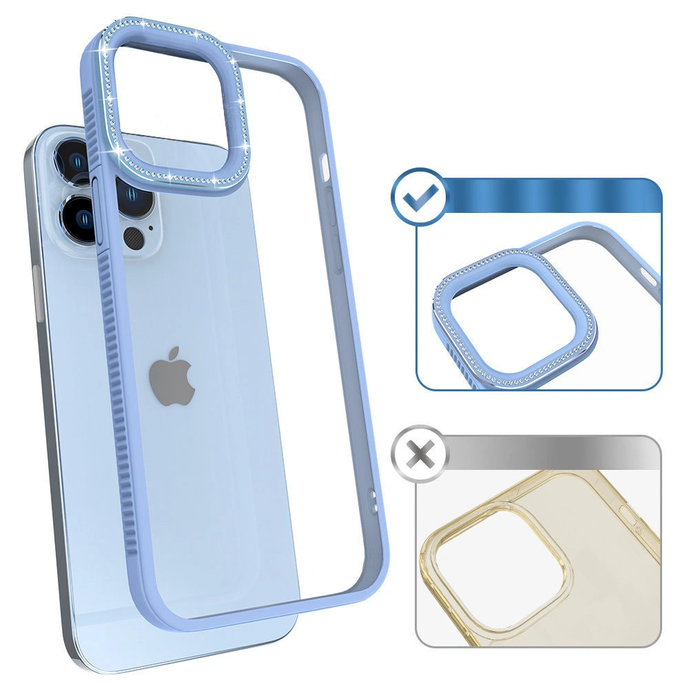 Hurtownia GSM - Etui Kingxbar Sparkle Apple iPhone 13 Pro Max modrý - KGX509 - {ean13} - Hurt