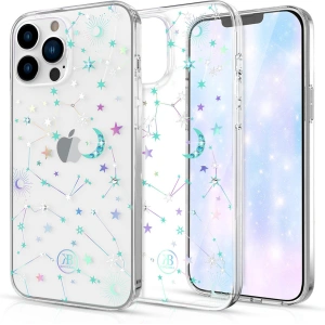 Hurtownia GSM - Etui Kingxbar Lucky Swarovski Apple iPhone 13 Pro Max przezroczysty (Zodiac) - KGX512 - {ean13} - Hurt