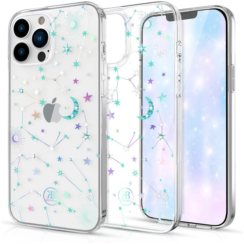 Hurtownia GSM - Etui Kingxbar Lucky Swarovski Apple iPhone 13 Pro Max průhledný (Zodiac) - KGX512 - {ean13} - Hurt