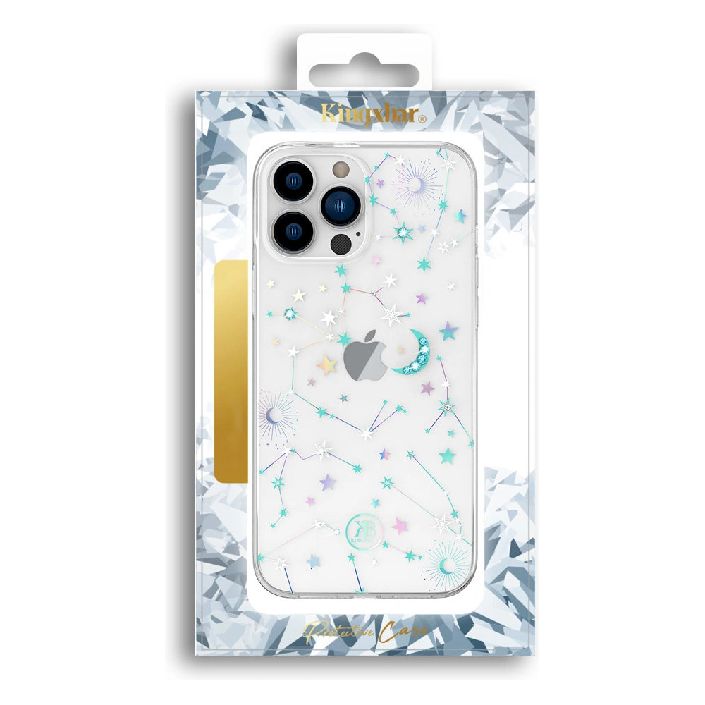 Hurtownia GSM - Etui Kingxbar Lucky Swarovski Apple iPhone 13 Pro Max průhledný (Zodiac) - KGX512 - {ean13} - Hurt