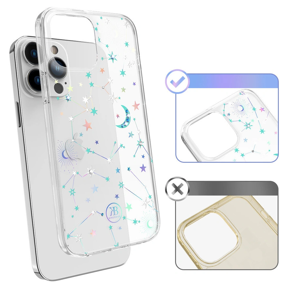 Hurtownia GSM - Etui Kingxbar Lucky Swarovski Apple iPhone 13 Pro Max průhledný (Zodiac) - KGX512 - {ean13} - Hurt