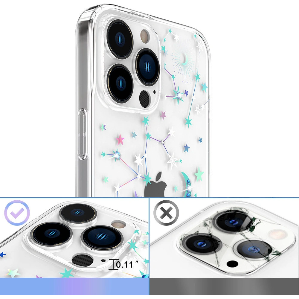 Hurtownia GSM - Etui Kingxbar Lucky Swarovski Apple iPhone 13 Pro Max průhledný (Zodiac) - KGX512 - {ean13} - Hurt