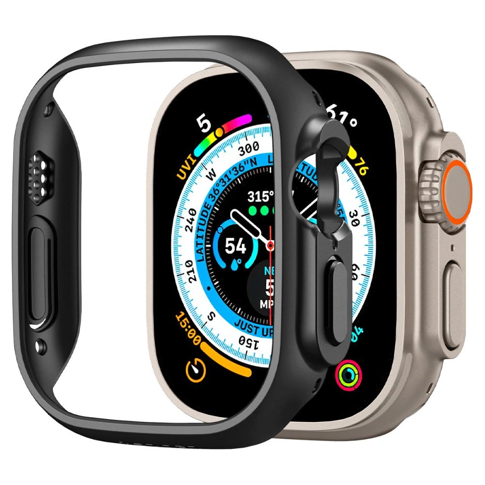 Hurtownia GSM - Case Spigen Thin Fit Apple Watch Ultra 49mm Schwarz - SPN2570 - {ean13} - Hurt