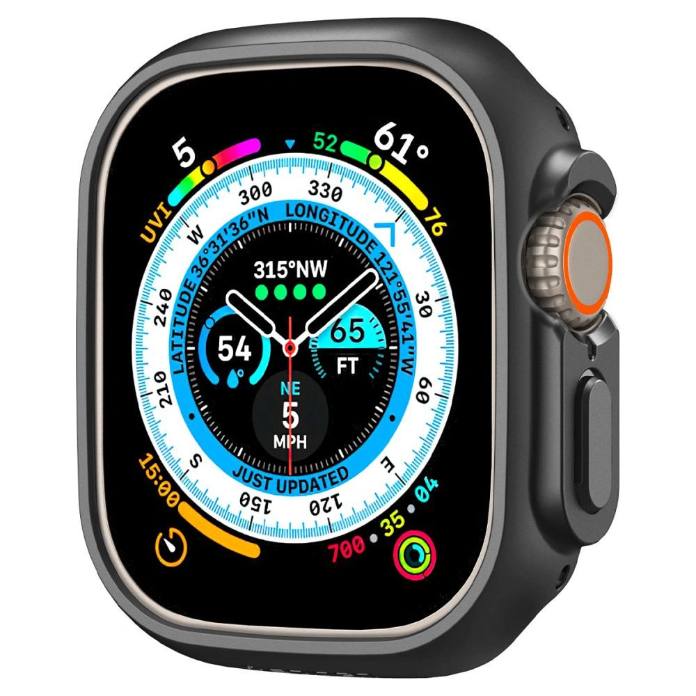 Hurtownia GSM - Case Spigen Thin Fit Apple Watch Ultra 49mm Schwarz - SPN2570 - {ean13} - Hurt