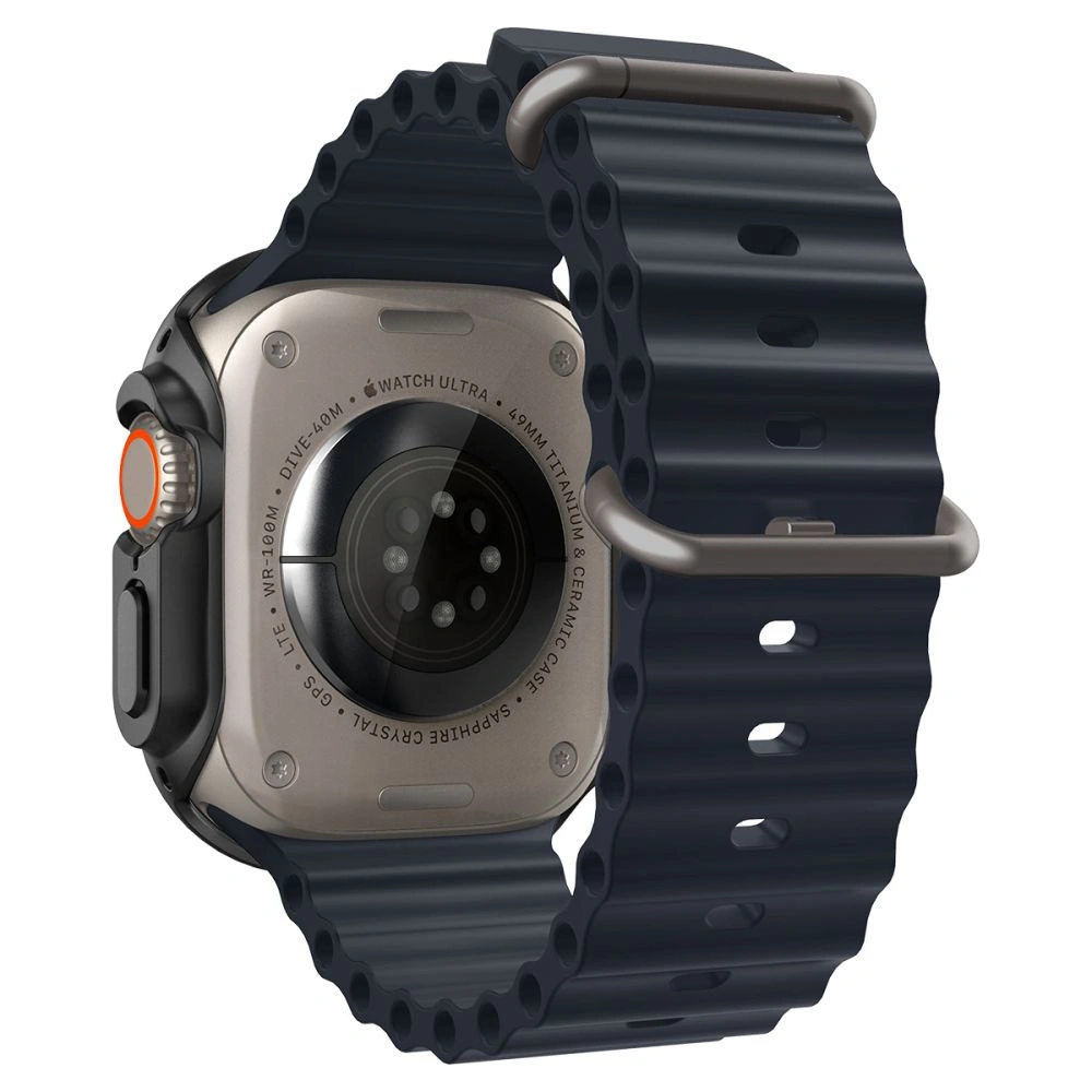 Hurtownia GSM - Case Spigen Thin Fit Apple Watch Ultra 49mm Schwarz - SPN2570 - {ean13} - Hurt