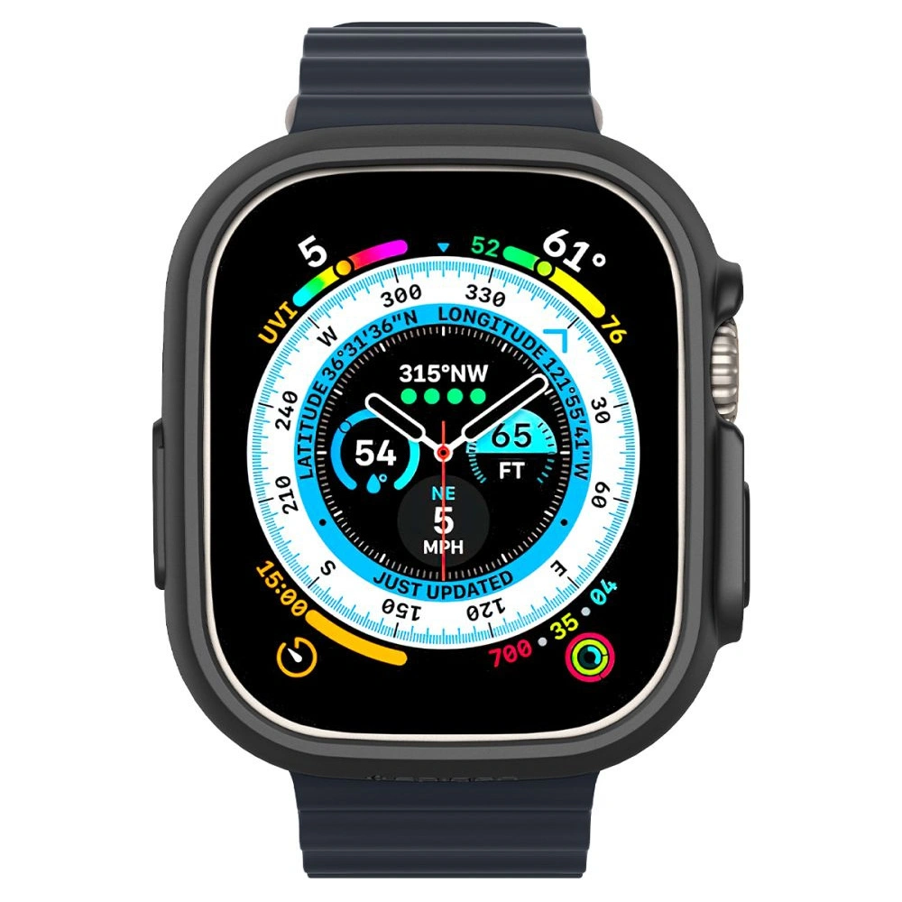 Hurtownia GSM - Case Spigen Thin Fit Apple Watch Ultra 49mm Schwarz - SPN2570 - {ean13} - Hurt
