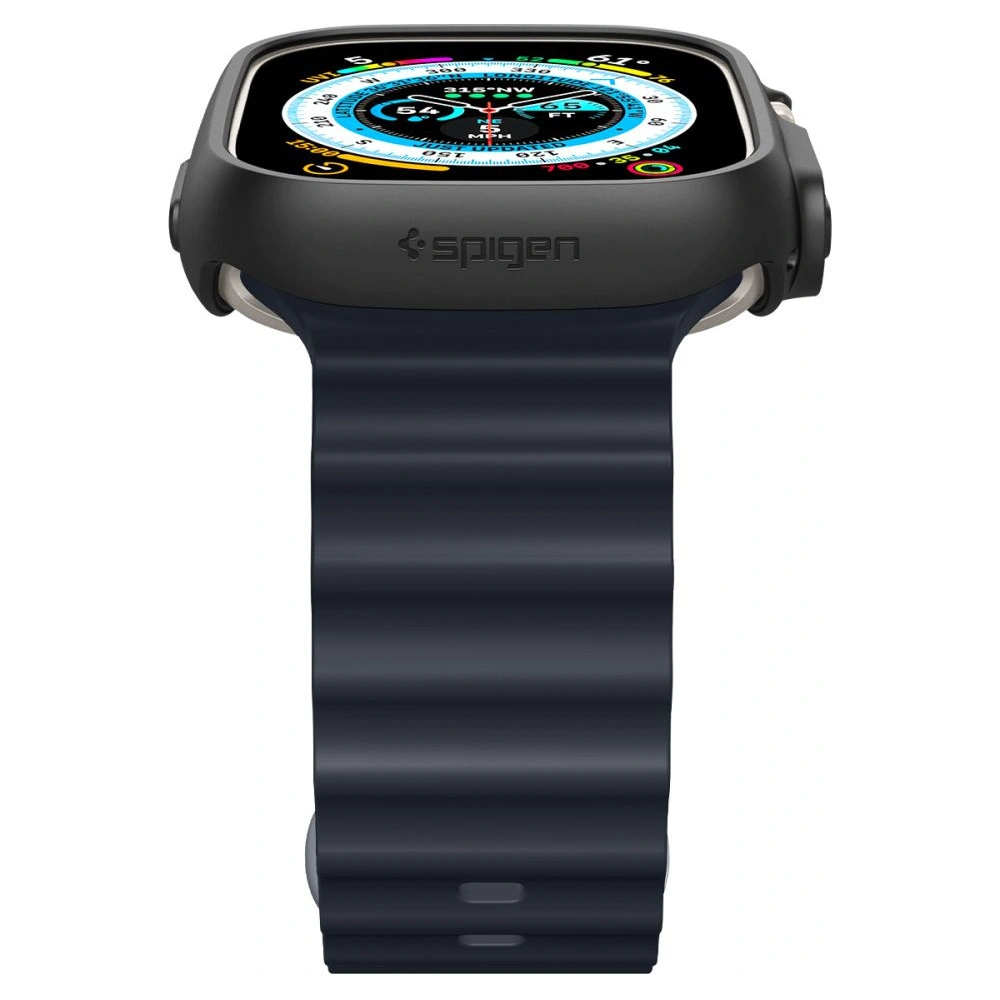 Hurtownia GSM - Case Spigen Thin Fit Apple Watch Ultra 49mm Schwarz - SPN2570 - {ean13} - Hurt