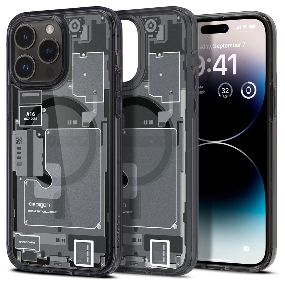 Hurtownia GSM - Etui Spigen Ultra Hybrid Mag MagSafe Apple iPhone 14 Pro Zero One - SPN2571 - {ean13} - Hurt