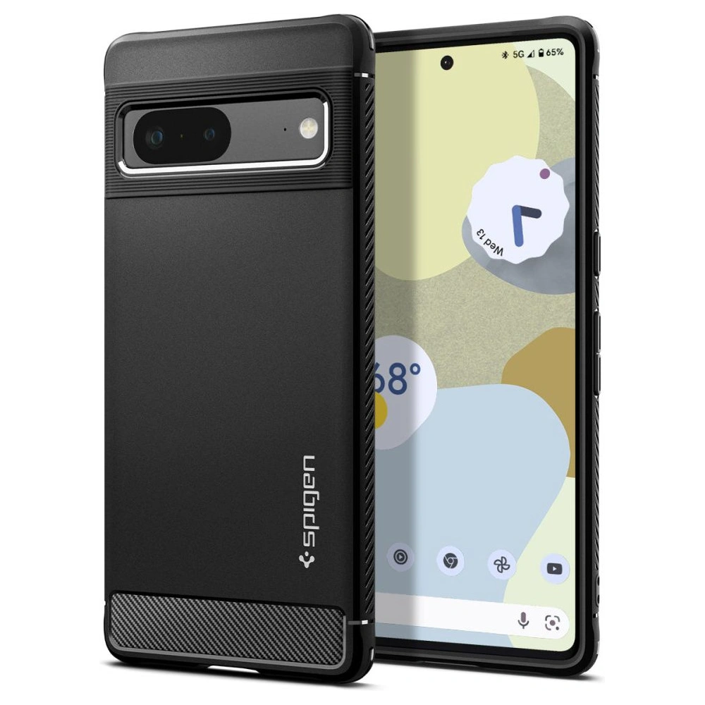 Hurtownia GSM - Case Spigen Rugged Armor Google Pixel 7 Matt Schwarz - SPN2572 - {ean13} - Hurt