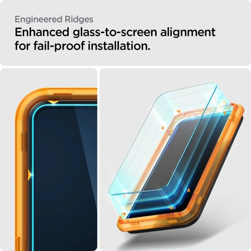 Szkło hartowane Spigen GLAS.tR AlignMaster Samsung Galaxy A23 LTE/4G Clear [2 PACK]