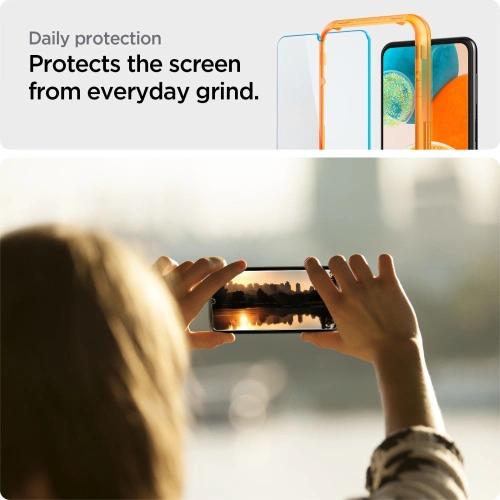 Szkło hartowane Spigen GLAS.tR AlignMaster Samsung Galaxy A23 LTE/4G Clear [2 PACK]