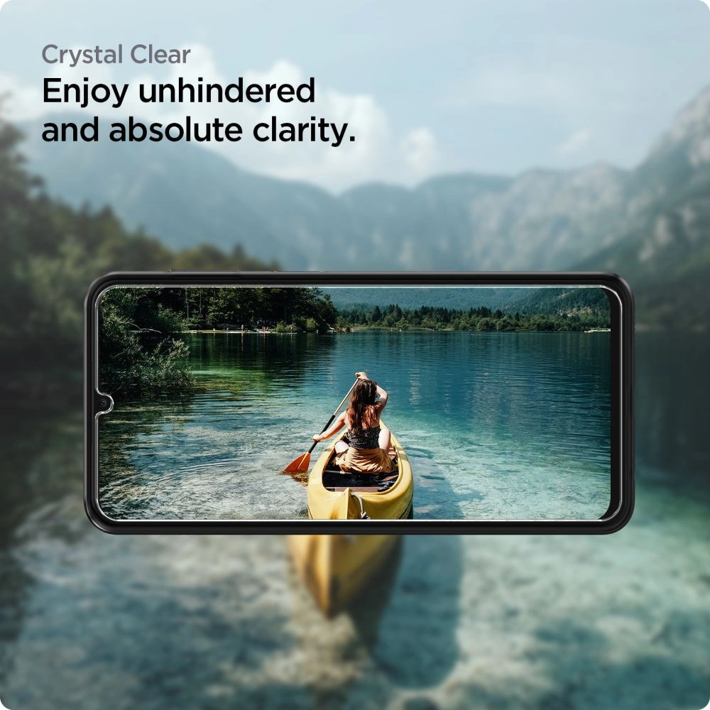 Hurtownia GSM - Gehärtetes Glas Spigen GLAS.tR AlignMaster Samsung Galaxy A23 LTE/4G Klar [2 PACK] - SPN2574 - {ean13} - Hurt