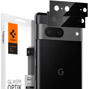 Hurtownia GSM - Hartglas für die Spigen Optik.tr Kamera Schutz Google Pixel 7 Schwarz [2 PACK] - SPN2575 - {ean13} - Hurt