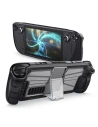Etui Tech-Protect Defense Valve Steam Deck LCD / OLED Fekete/Átlátszó