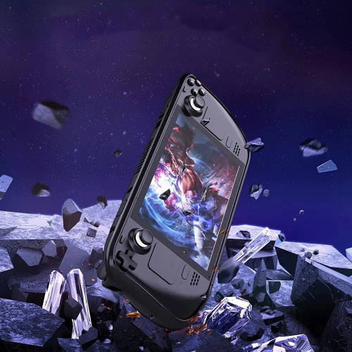 Etui Tech-Protect Defense Valve Steam Deck LCD / OLED Black/Clear