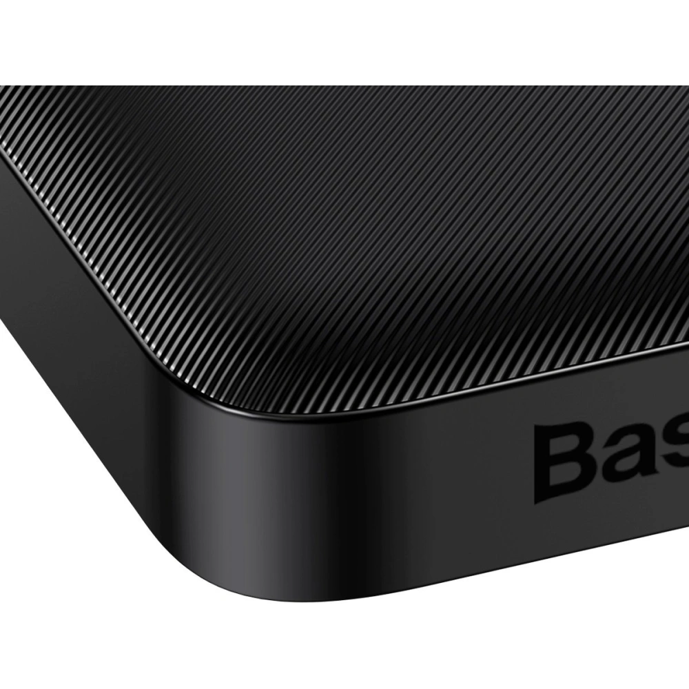 Hurtownia GSM - Powerbank Baseus Bipow Display 10000mAh 15W negru (Overseas Edition) + cablu USB-A/microUSB 0.25m negru - BSU3675 - {ean13} - Hurt