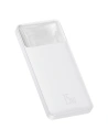 Hurtownia GSM - Powerbank Baseus Bipow Display 10000mAh 15W biały (Overseas Edition) + kabel USB-A/microUSB 0.25m biały - BSU3676 - {ean13} - Hurt