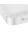 Hurtownia GSM - Powerbank Baseus Bipow Display 10000mAh 15W biały (Overseas Edition) + kabel USB-A/microUSB 0.25m biały - BSU3676 - {ean13} - Hurt