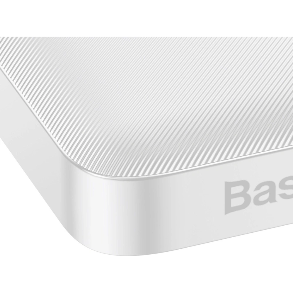 Hurtownia GSM - Powerbank Baseus Bipow Display 10000mAh 15W bílý (Overseas Edition) + kabel USB-A/microUSB 0.25m bílý - BSU3676 - {ean13} - Hurt