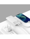 Hurtownia GSM - Powerbank Baseus Bipow Display 10000mAh 15W biały (Overseas Edition) + kabel USB-A/microUSB 0.25m biały - BSU3676 - {ean13} - Hurt