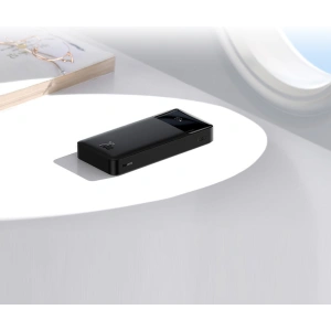 Powerbank Baseus Bipow 10000mAh 20W biały (Overseas Edition) + kabel USB-A/microUSB 0.25m biały