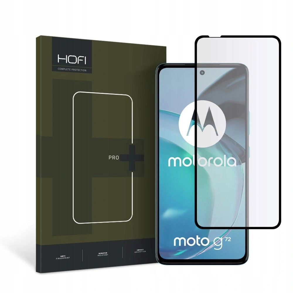 Hurtownia GSM - Edzett üveg Hofi Glass Pro+ Motorola Moto G72 Fekete - HOFI315 - {ean13} - Hurt