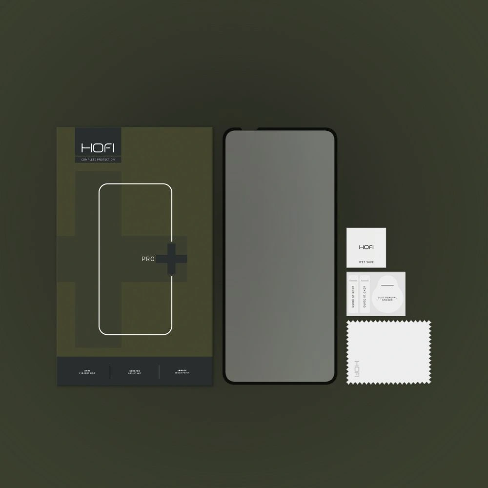 Hurtownia GSM - Edzett üveg Hofi Glass Pro+ Motorola Moto G72 Fekete - HOFI315 - {ean13} - Hurt