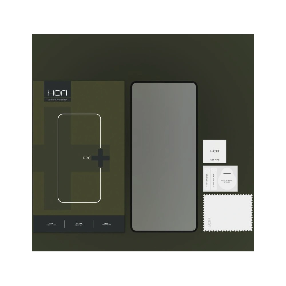 Hurtownia GSM - Edzett üveg Hofi Glass Pro+ Xiaomi 12 Lite Fekete - HOFI316 - {ean13} - Hurt