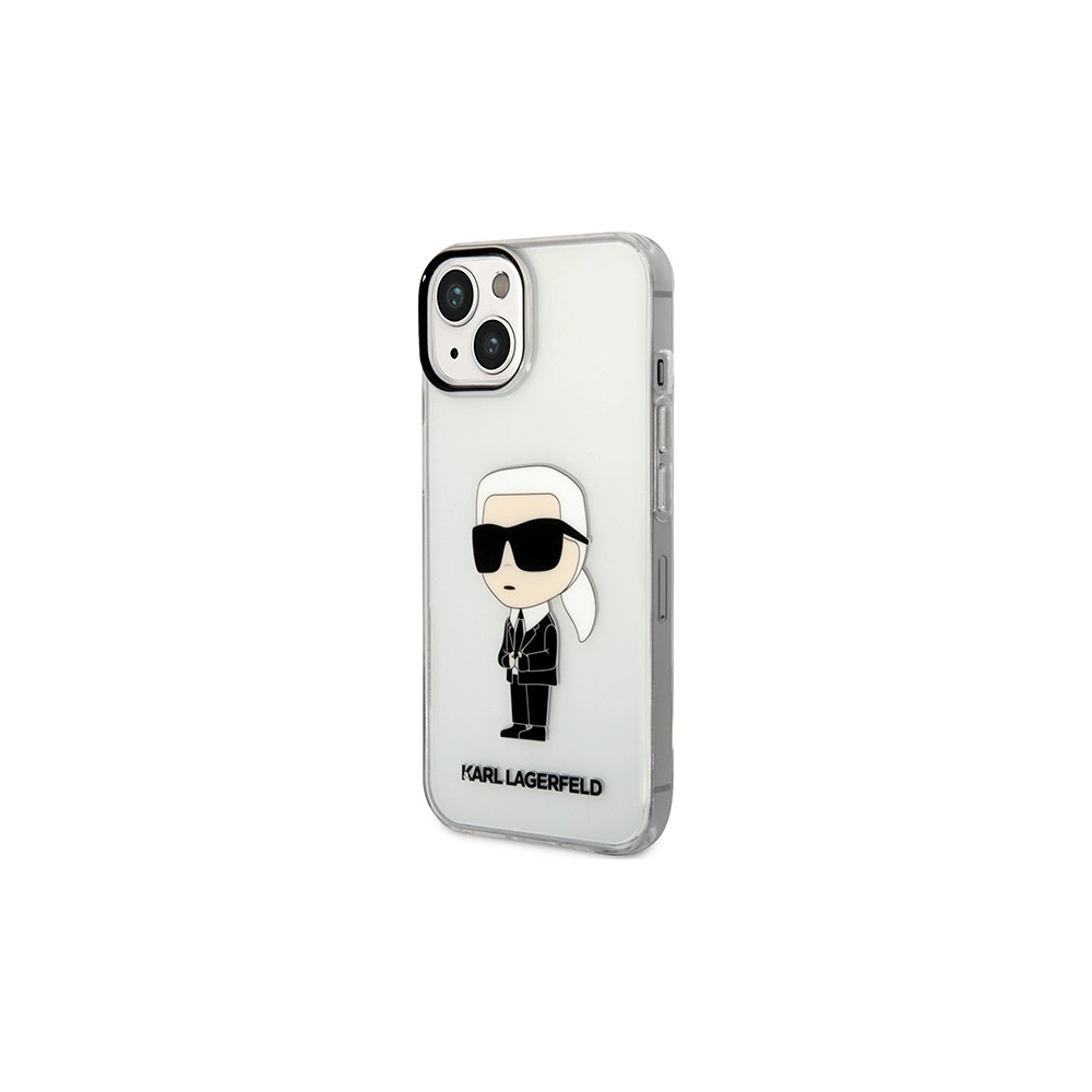 Hurtownia GSM - Etui Karl Lagerfeld KLHCP14SHNIKTCT Apple iPhone 14 carcasă transparentă rigida Ikonik Karl Lagerfeld - KLD1267 - {ean13} - Hurt