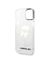 Hurtownia GSM - Etui Karl Lagerfeld KLHCP14SHNIKTCT Apple iPhone 14 carcasă transparentă rigida Ikonik Karl Lagerfeld - KLD1267 - {ean13} - Hurt