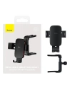 Hurtownia GSM - Uchwyt auto Baseus Metal AgeⅡ pentru grila de ventilație rotundă negru - BSU3681 - {ean13} - Hurt
