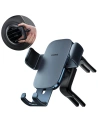 Baseus Metal AgeⅡ gravity holder for round car air vent dark gray
