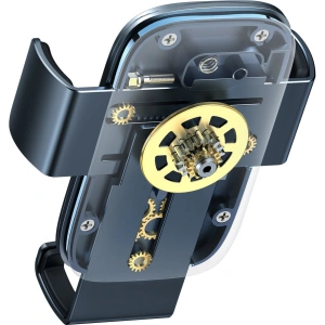 Hurtownia GSM - Auto-Halterung Baseus Metal AgeⅡ für runde Lüftungsgitter dunkelgrau - BSU3682 - {ean13} - Hurt