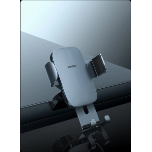 Wholesale Baseus Metal AgeⅡ gravity holder for round car air vent dark gray - BSU3682 - {ean13} - Hurt