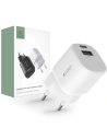 Hurtownia GSM - Ładowarka sieciowa Tech-Protect C20W Mini 2-port Network Charger PD 20W QC 3.0 White - THP1554 - {ean13} - Hurt
