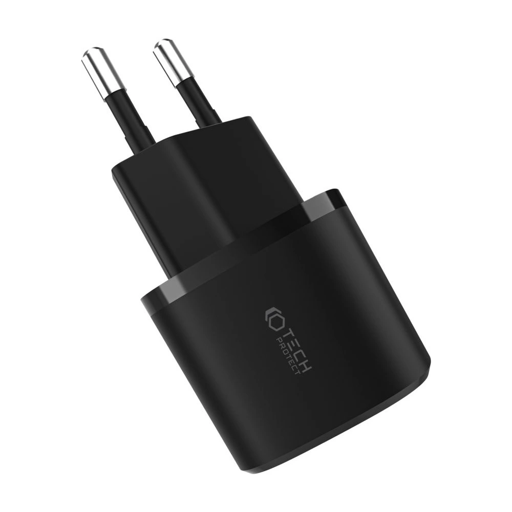 Hurtownia GSM - Ładowarka sieciowa Tech-Protect C20W Mini 2-port Network Charger PD 20W QC 3.0 White - THP1554 - {ean13} - Hurt