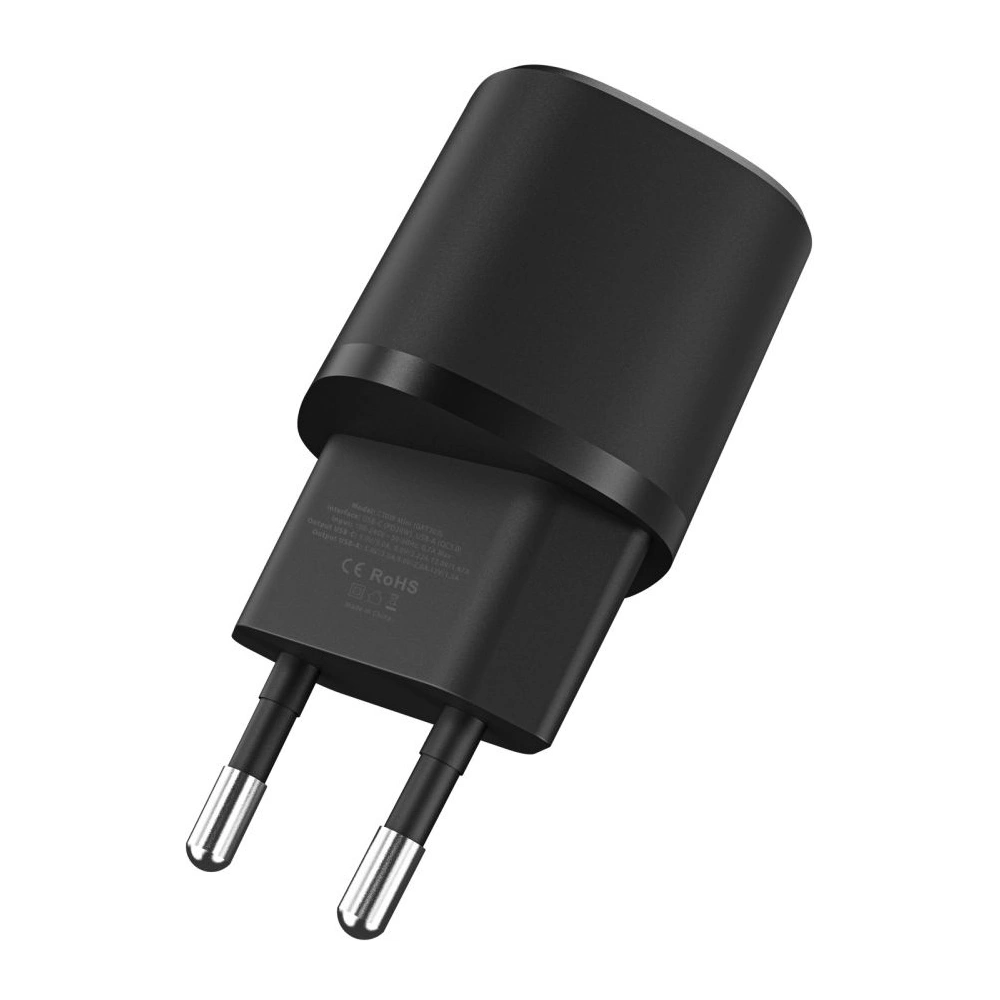 Wholesale Tech-Protect C20W Mini 2-port Network Charger PD 20W QC 3.0 Black - THP1555 - {ean13} - Hurt