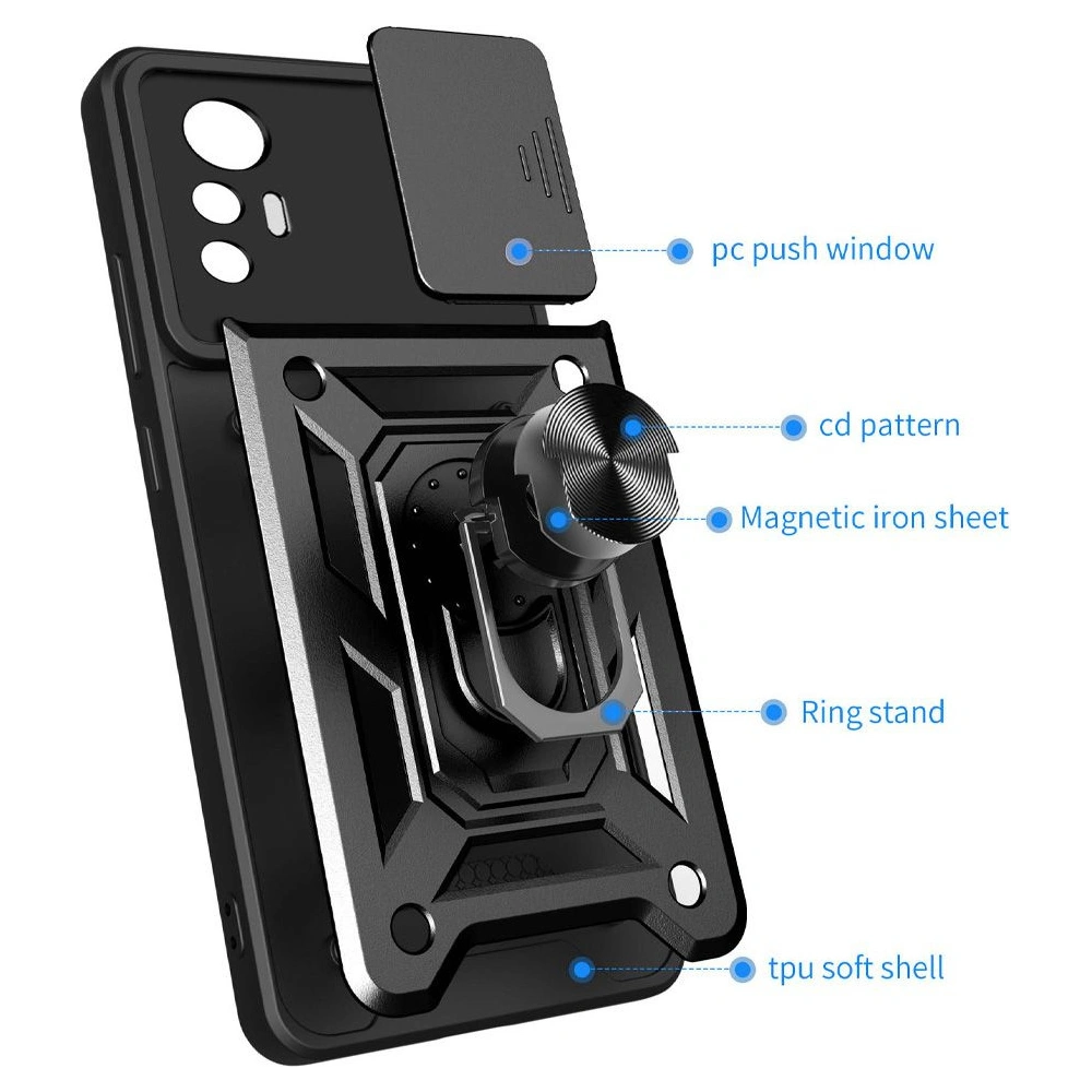 Hurtownia GSM - Etui Tech-Protect CamShield Pro Xiaomi 12 Lite Fekete - THP1559 - {ean13} - Hurt